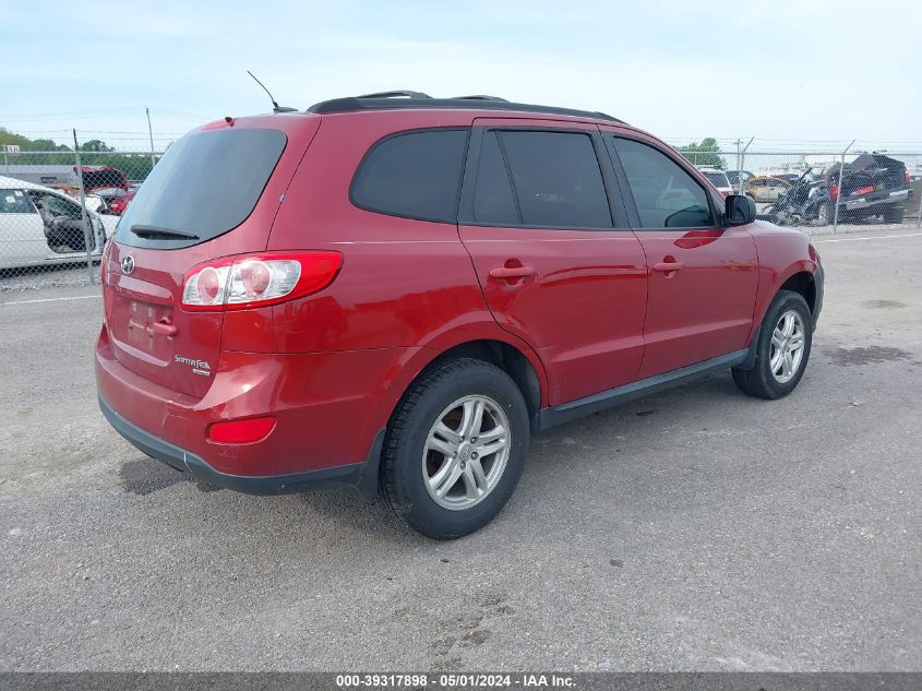 2011 Hyundai Santa Fe Gls VIN: 5XYZGDAB4BG033381 Lot: 39317898