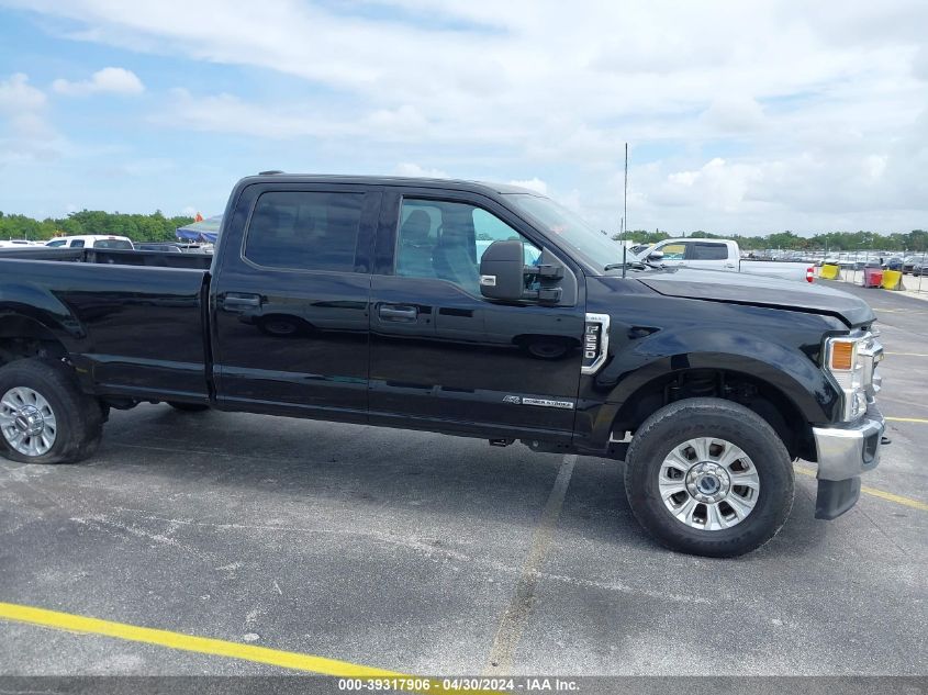 2022 Ford F-250 Xlt VIN: 1FT8W2BT5NED10756 Lot: 39317906