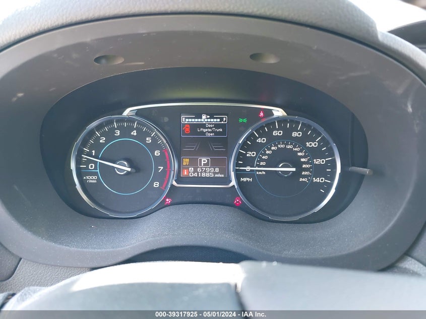 VIN JF2SJAWC7JH602332 2018 SUBARU FORESTER 2.5I TOURING