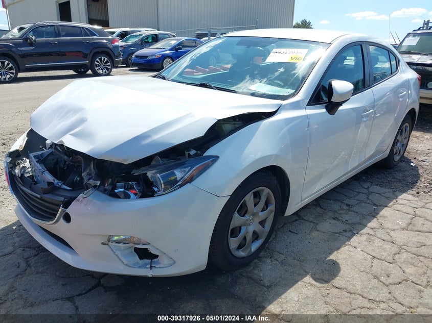 2014 MAZDA MAZDA3 I SPORT - 3MZBM1U76EM102799