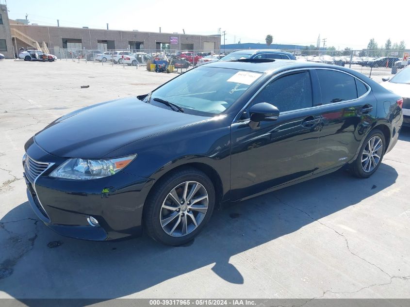 2015 Lexus Es 300H VIN: JTHBW1GG0F2085756 Lot: 39317965