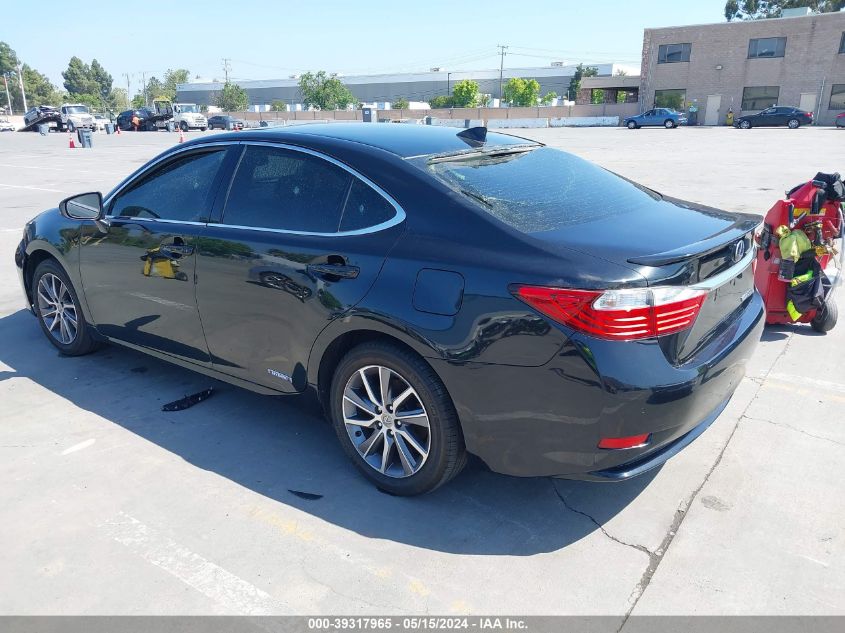 2015 Lexus Es 300H VIN: JTHBW1GG0F2085756 Lot: 39317965