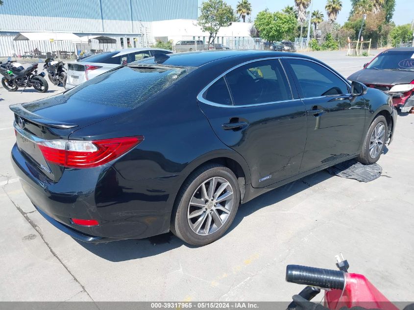 2015 Lexus Es 300H VIN: JTHBW1GG0F2085756 Lot: 39317965