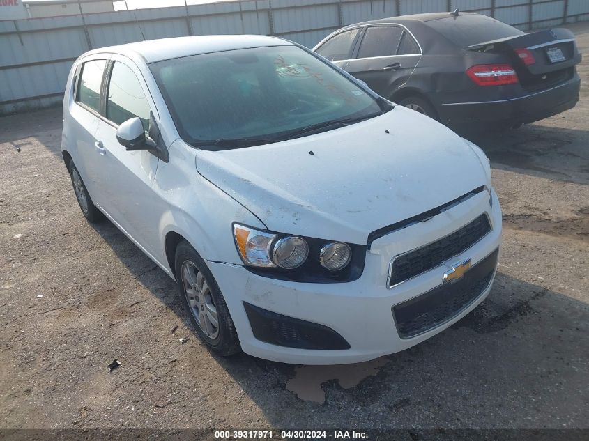 2012 Chevrolet Sonic 2Ls VIN: 1G1JA6SH0C4142605 Lot: 39317971