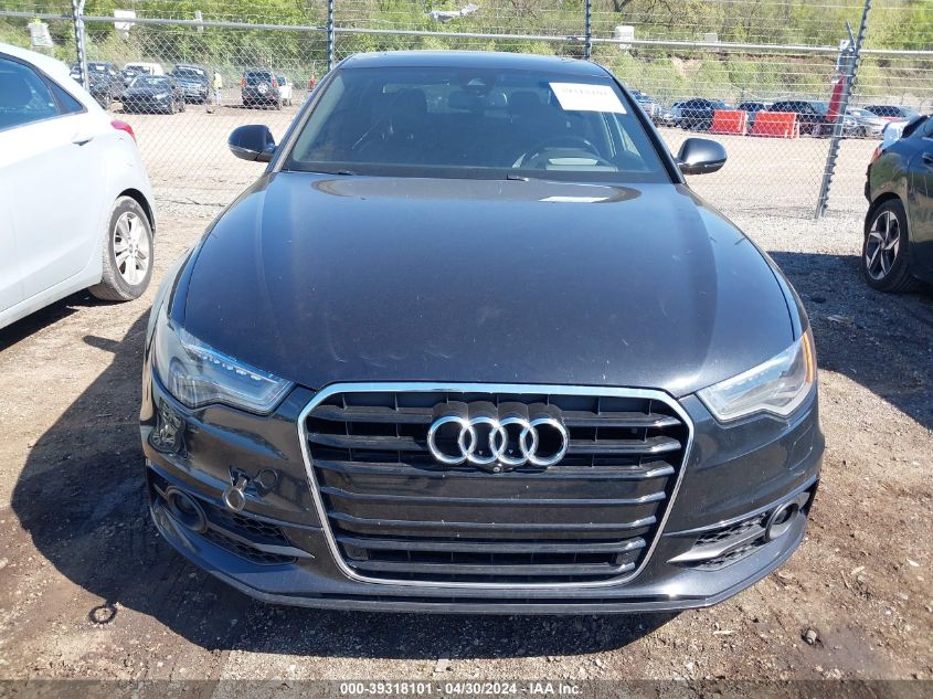 2015 Audi A6 3.0T Premium Plus VIN: WAUHGAFCXFN016818 Lot: 39318101