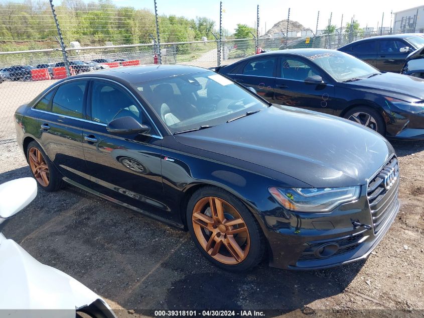 2015 AUDI A6 3.0T PREMIUM PLUS - WAUHGAFCXFN016818