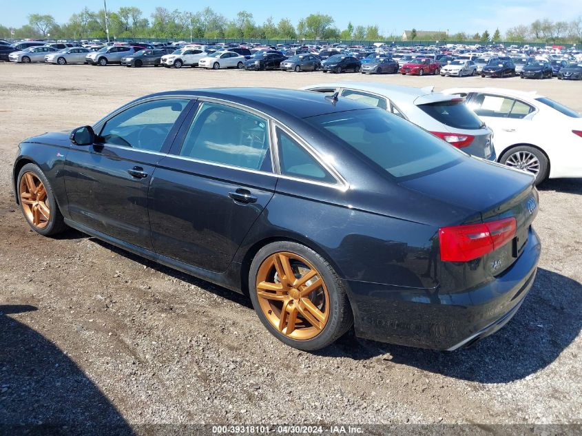 2015 AUDI A6 3.0T PREMIUM PLUS - WAUHGAFCXFN016818