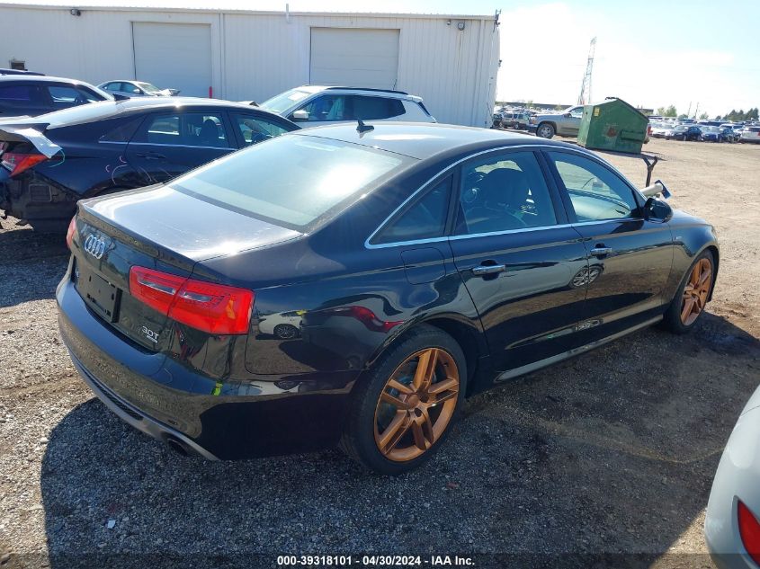 2015 Audi A6 3.0T Premium Plus VIN: WAUHGAFCXFN016818 Lot: 39318101