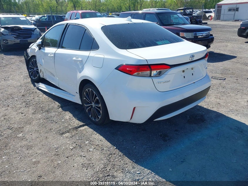 VIN 5YFEPRAE2LP030045 2020 TOYOTA COROLLA LE