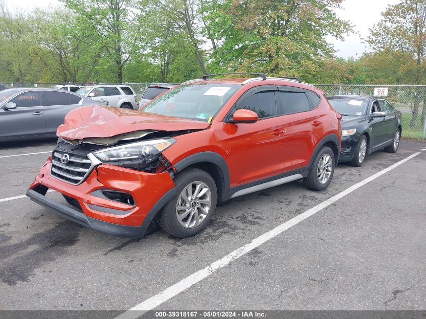 KM8J3CA44HU550669 2017 HYUNDAI TUCSON - Image 2