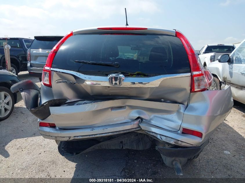 2016 Honda Cr-V Ex VIN: 3CZRM3H5XGG721231 Lot: 39318181