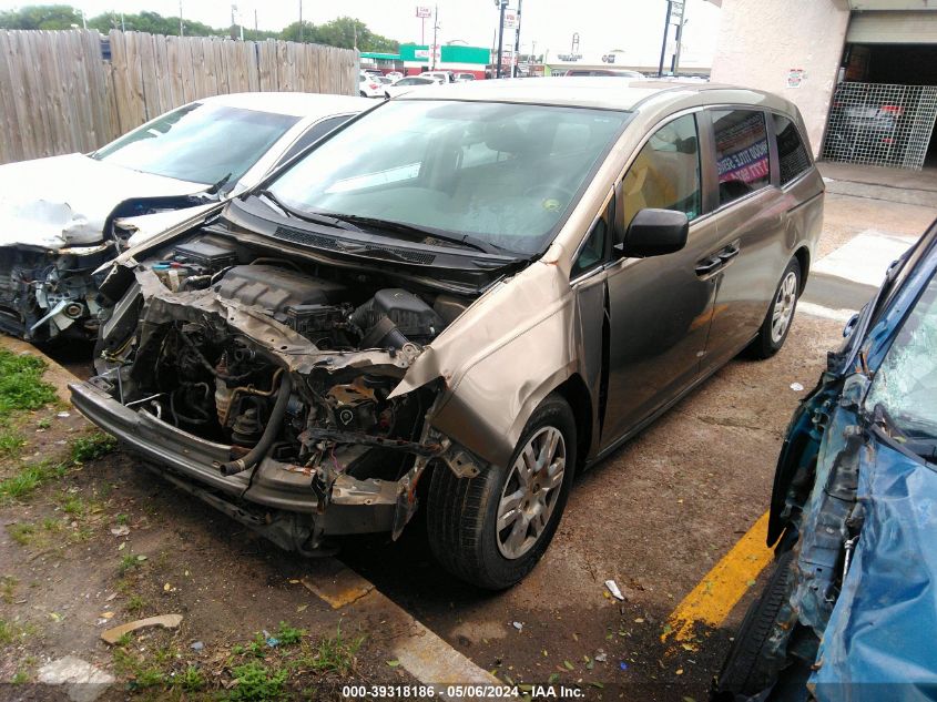 2012 Honda Odyssey Lx VIN: 5FNRL5H28CB049230 Lot: 39318186