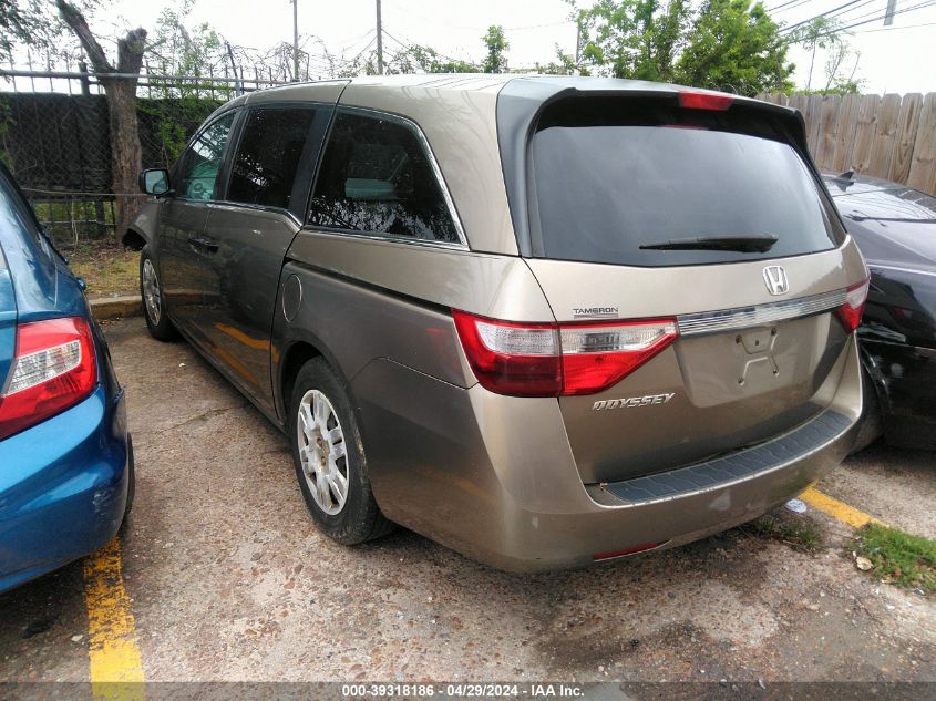 2012 Honda Odyssey Lx VIN: 5FNRL5H28CB049230 Lot: 39318186