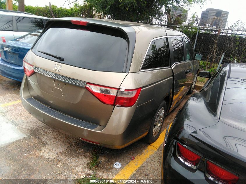 2012 Honda Odyssey Lx VIN: 5FNRL5H28CB049230 Lot: 39318186