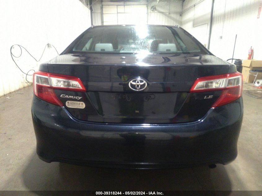 2013 Toyota Camry Le VIN: 4T4BF1FK5DR328116 Lot: 39318244