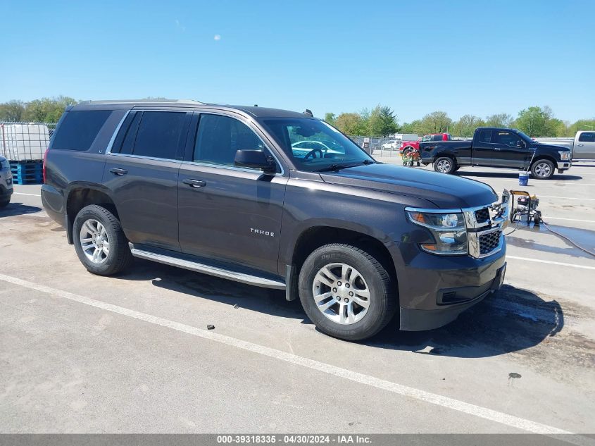 2015 Chevrolet Tahoe Lt VIN: 1GNSKBKC5FR109037 Lot: 39318335