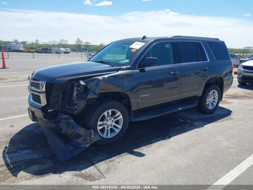 2015 Chevrolet Tahoe Lt VIN: 1GNSKBKC5FR109037 Lot: 39318335