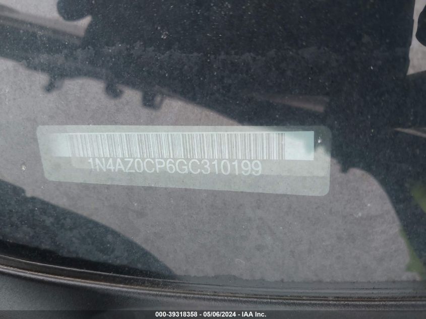 2016 NISSAN LEAF S - 1N4AZ0CP6GC310199