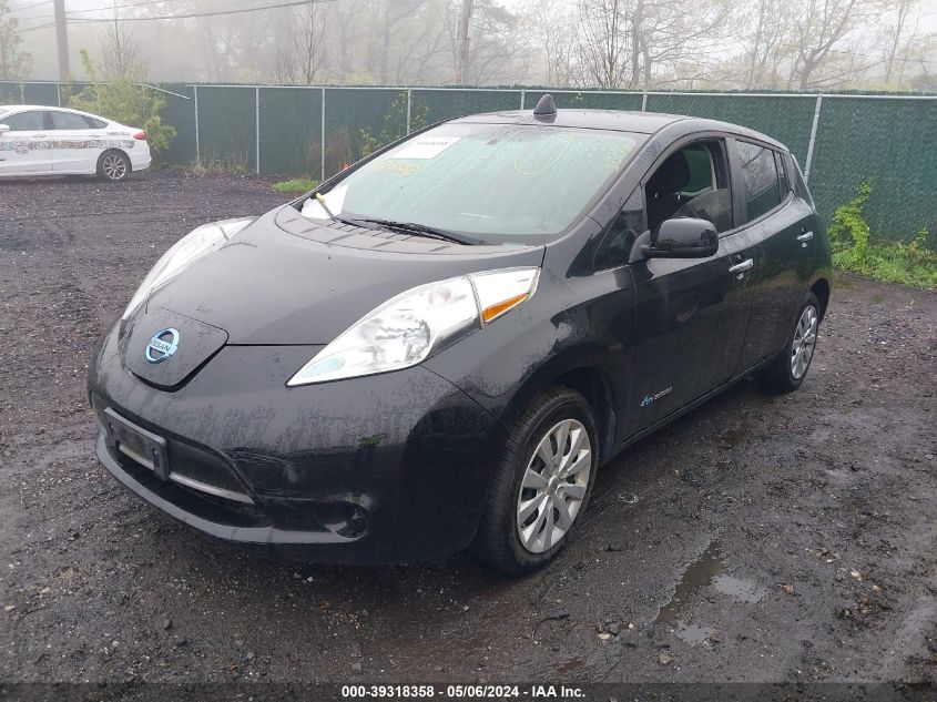 2016 NISSAN LEAF S - 1N4AZ0CP6GC310199