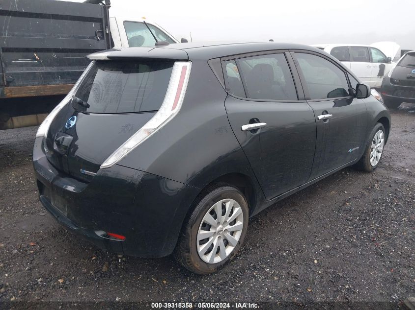 2016 NISSAN LEAF S - 1N4AZ0CP6GC310199