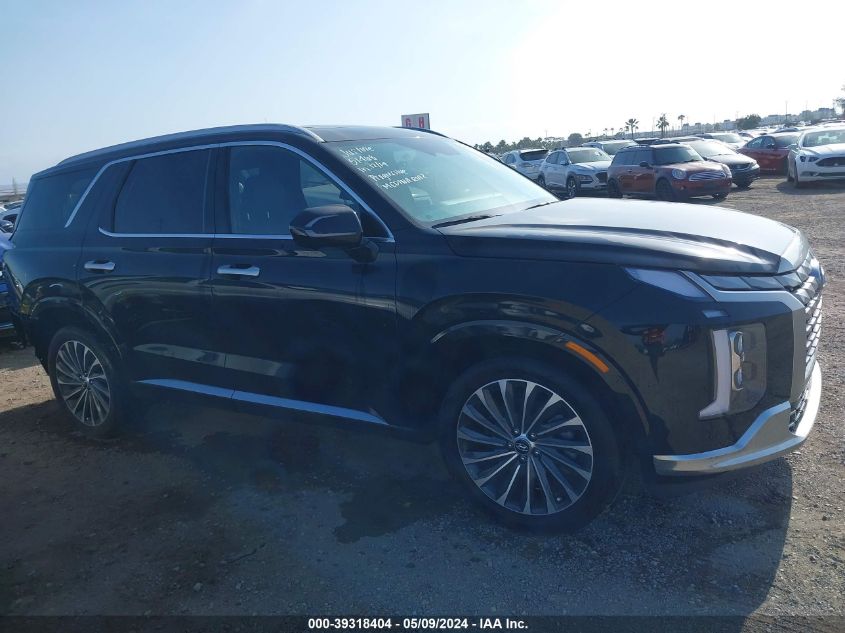 2023 Hyundai Palisade Calligraphy VIN: KM8R74GE3PU554305 Lot: 39318404