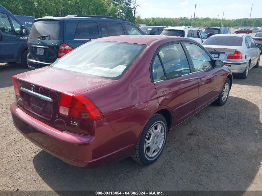 1HGES15582L076434 | 2002 HONDA CIVIC