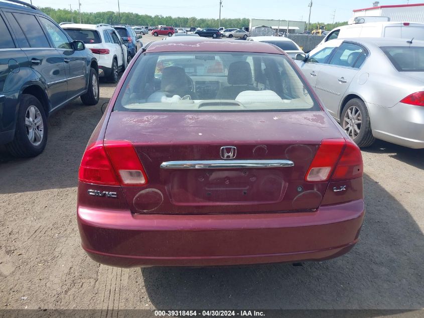 1HGES15582L076434 | 2002 HONDA CIVIC