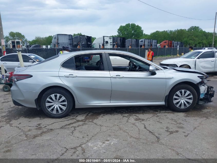 4T1C31AK5MU550752 2021 Toyota Camry Le Hybrid