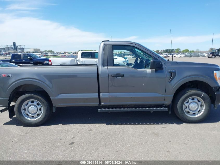 2022 Ford F-150 Xl VIN: 1FTMF1EB9NKE65548 Lot: 39318514