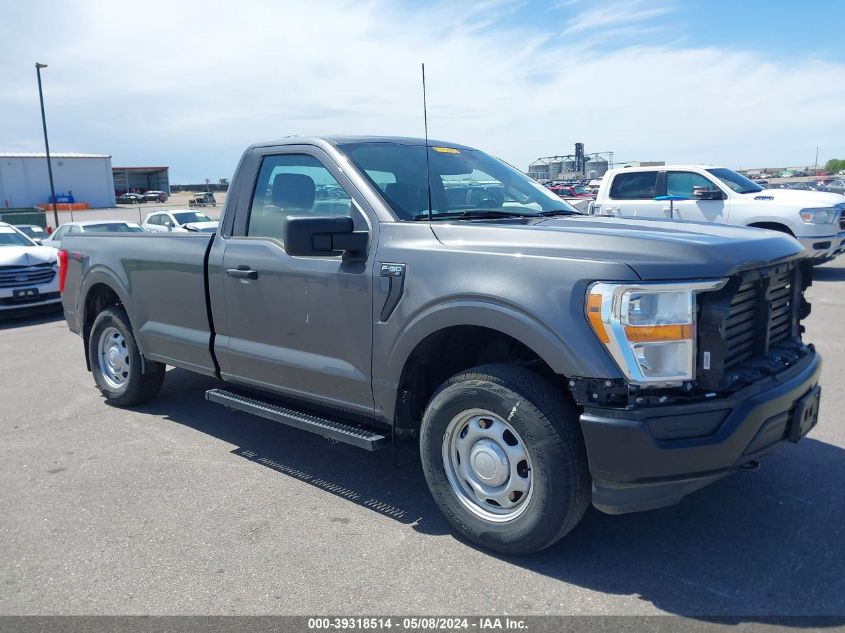 2022 Ford F-150 Xl VIN: 1FTMF1EB9NKE65548 Lot: 39318514