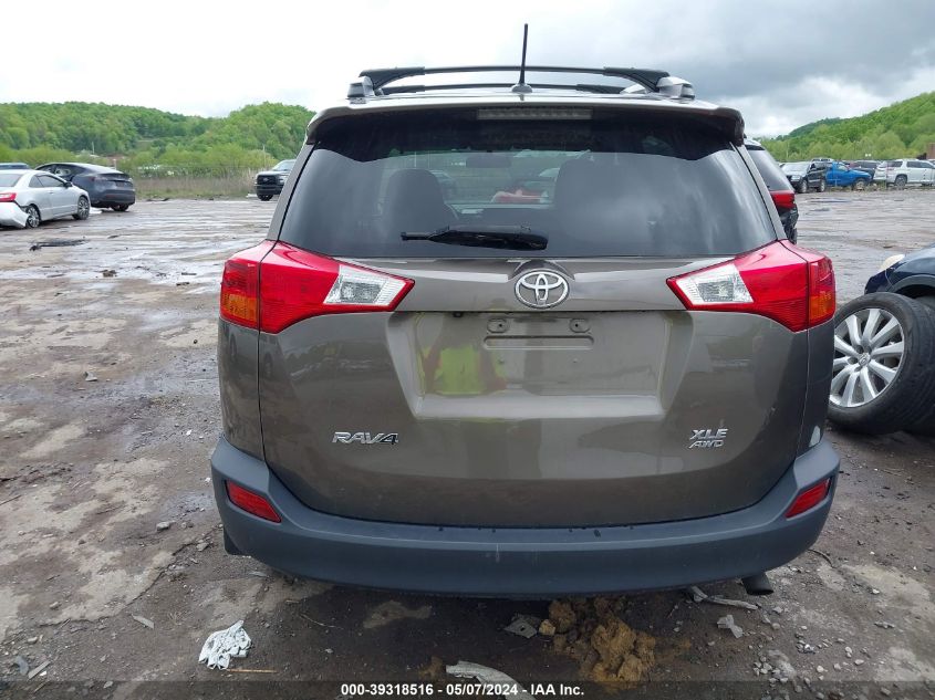 2015 Toyota Rav4 Xle VIN: 2T3RFREVXFW374733 Lot: 39318516