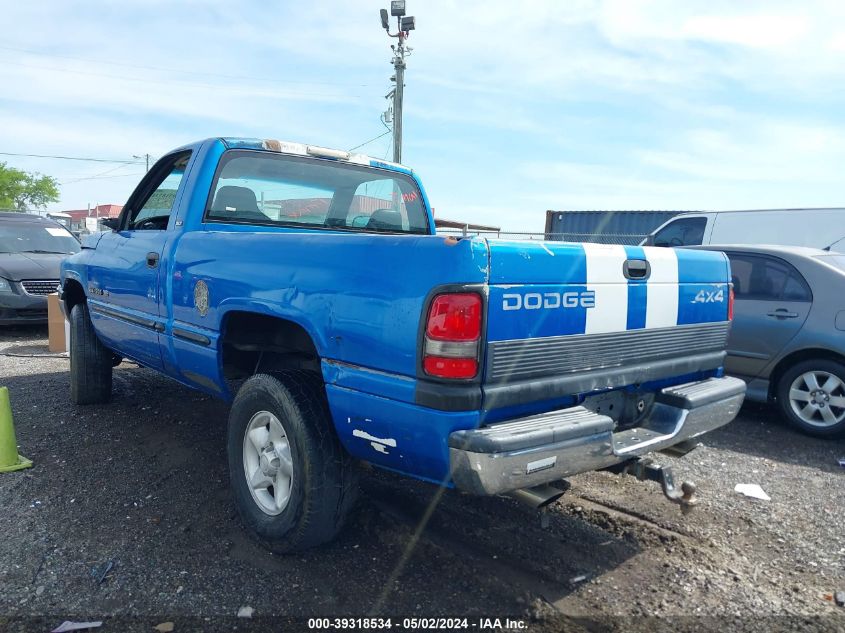 1B7HF16Z7WS725475 1998 Dodge Ram 1500