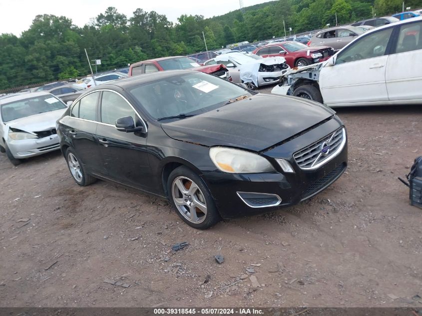 2012 Volvo S60 T5 VIN: YV1622FS8C2082345 Lot: 39318545