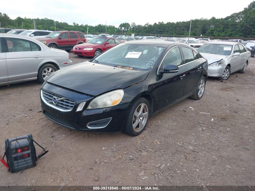 2012 Volvo S60 T5 VIN: YV1622FS8C2082345 Lot: 39318545