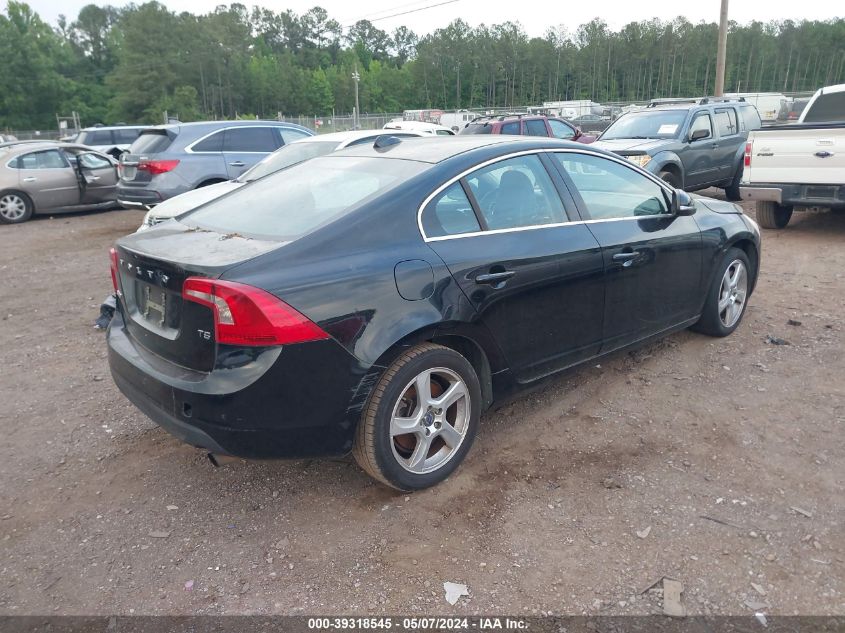 2012 Volvo S60 T5 VIN: YV1622FS8C2082345 Lot: 39318545