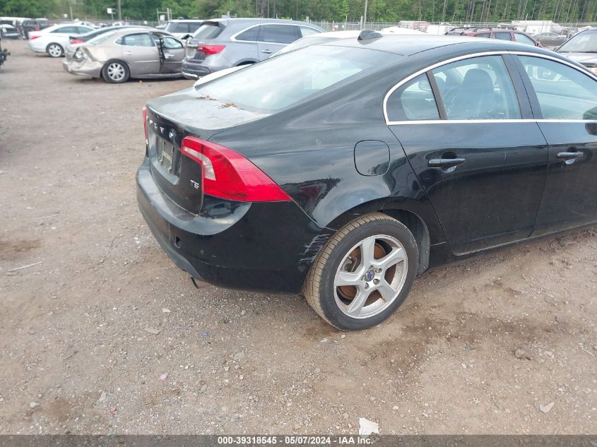 2012 Volvo S60 T5 VIN: YV1622FS8C2082345 Lot: 39318545