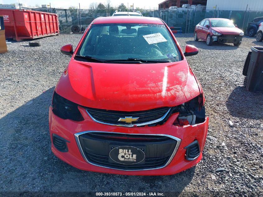 2017 Chevrolet Sonic Ls Auto VIN: 1G1JB5SH2H4144872 Lot: 39318573