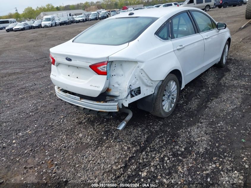 3FA6P0LU4ER300612 | 2014 FORD FUSION HYBRID