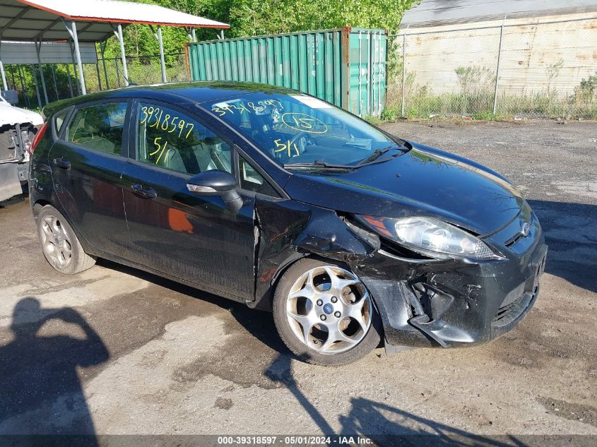 2013 Ford Fiesta Titanium VIN: 3FADP4FJ2DM175184 Lot: 39318597