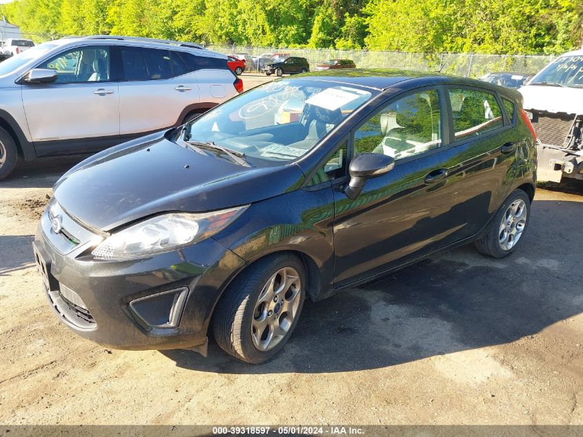 2013 Ford Fiesta Titanium VIN: 3FADP4FJ2DM175184 Lot: 39318597