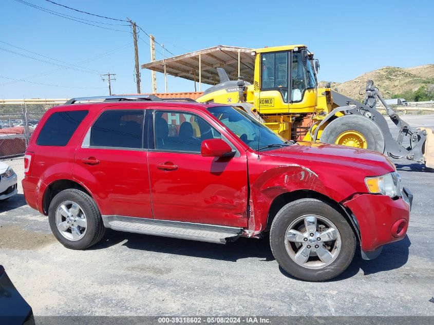 2011 Ford Escape Limited VIN: 1FMCU0EG3BKA98385 Lot: 39318602