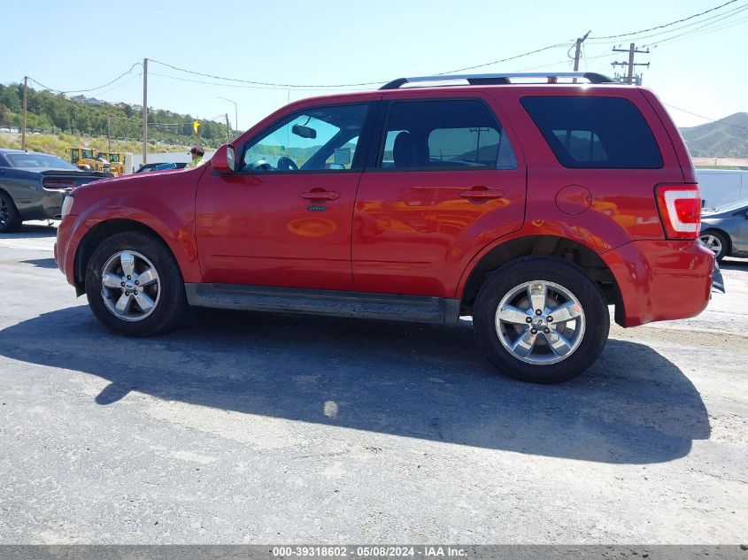 2011 Ford Escape Limited VIN: 1FMCU0EG3BKA98385 Lot: 39318602