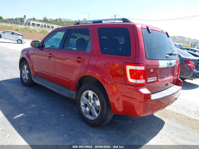 2011 Ford Escape Limited VIN: 1FMCU0EG3BKA98385 Lot: 39318602