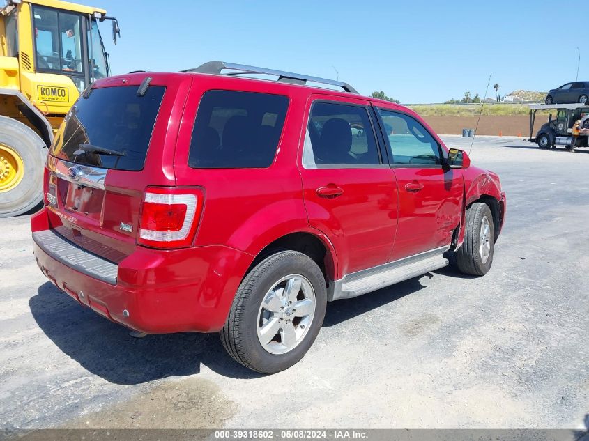 2011 Ford Escape Limited VIN: 1FMCU0EG3BKA98385 Lot: 39318602