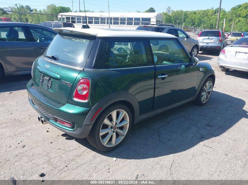 2011 Mini Cooper S VIN: WMWSV3C55BTY20320 Lot: 39318631