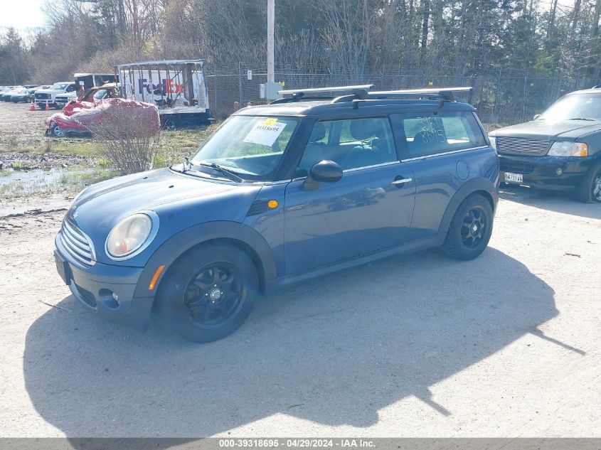 WMWML3C52ATX37361 | 2010 MINI COOPER CLUBMAN