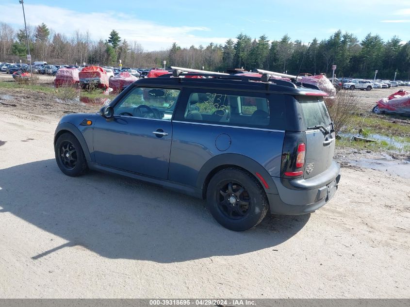 WMWML3C52ATX37361 | 2010 MINI COOPER CLUBMAN