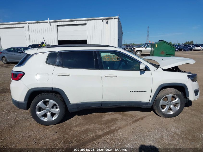 2018 Jeep Compass Latitude Fwd VIN: 3C4NJCBB5JT125275 Lot: 39318728