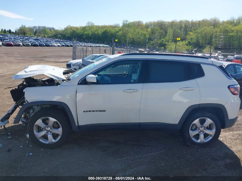 2018 Jeep Compass Latitude Fwd VIN: 3C4NJCBB5JT125275 Lot: 39318728