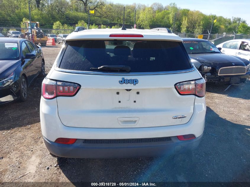 2018 Jeep Compass Latitude Fwd VIN: 3C4NJCBB5JT125275 Lot: 39318728